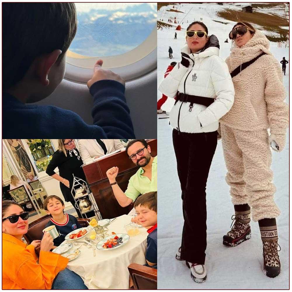 Kareena Kapoor Khan jets off to Switzerland