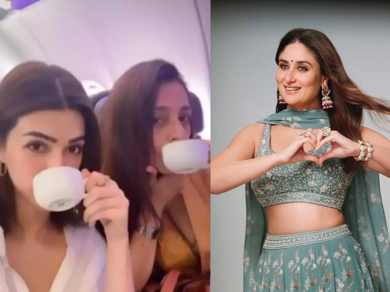 Kareena misses Kriti, Tabu Chai bonding