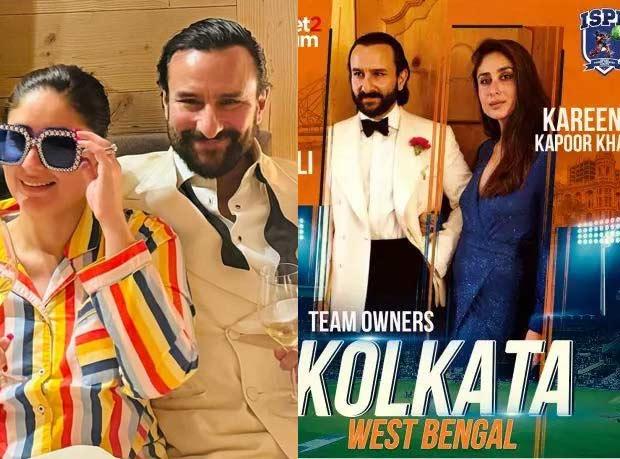 Kareena, Saif acquire Kolkata team in IPLT20
