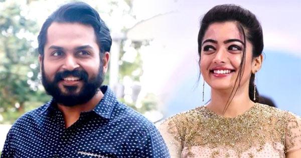 Karthi To Romance Happening Beauty