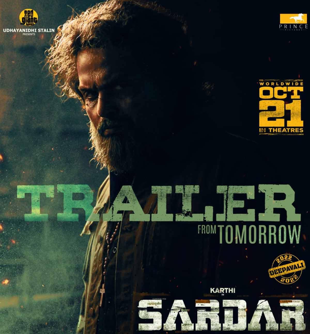Karthi Sardar Movie Trailer Is Ready