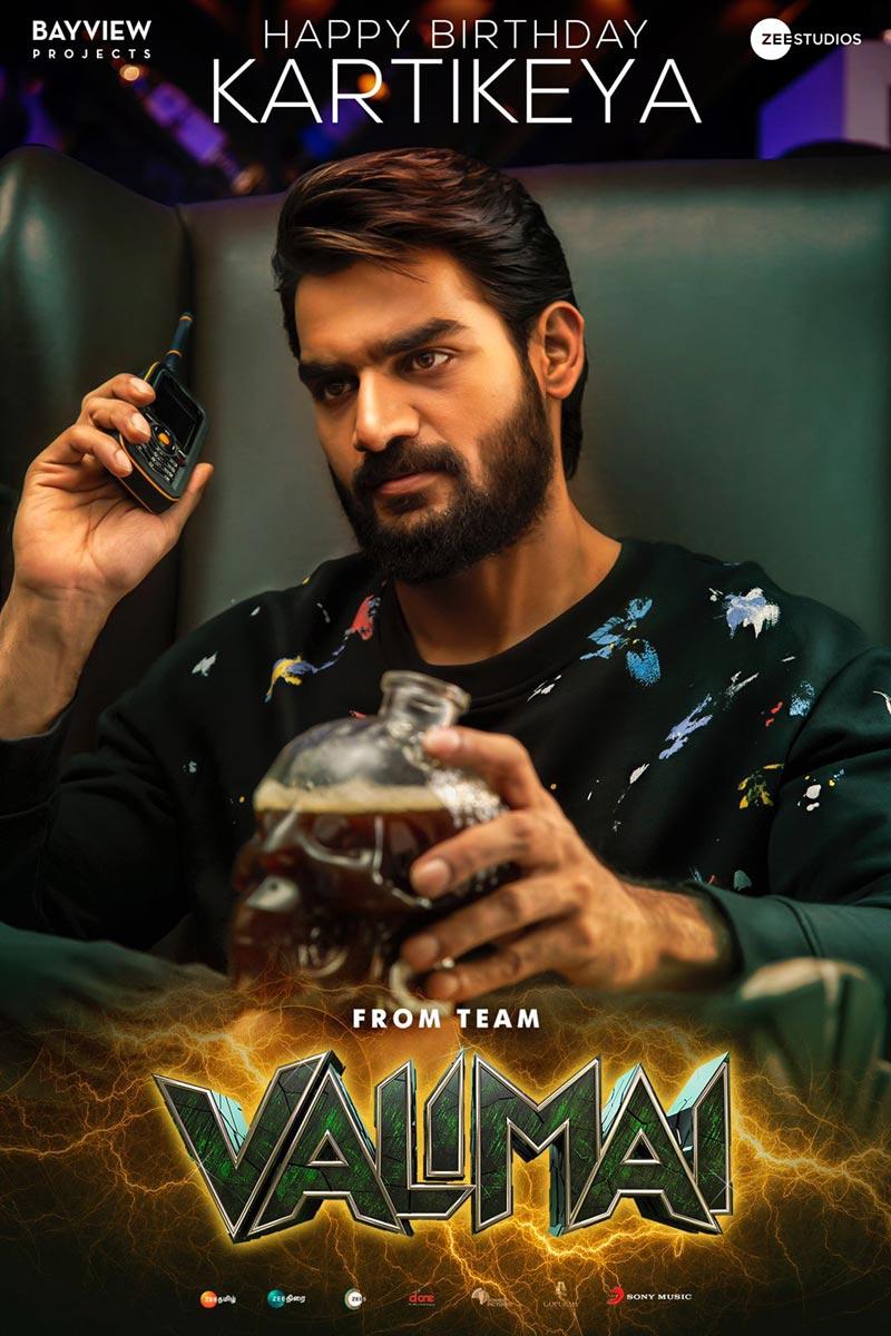Valimai: Karthikeya  out to show valor