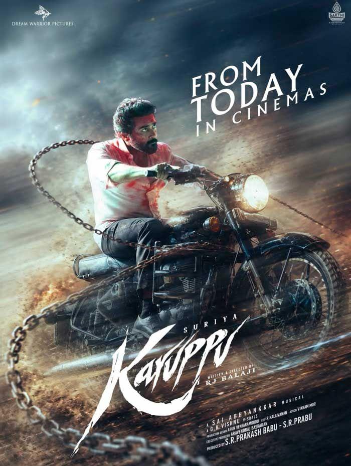 Karuppu set for grand release today