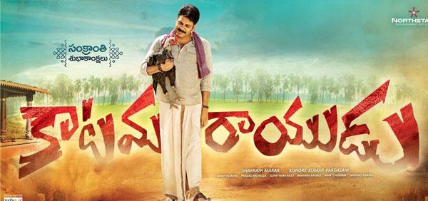 Sankranthi Josh in Katamarayudu's Poster