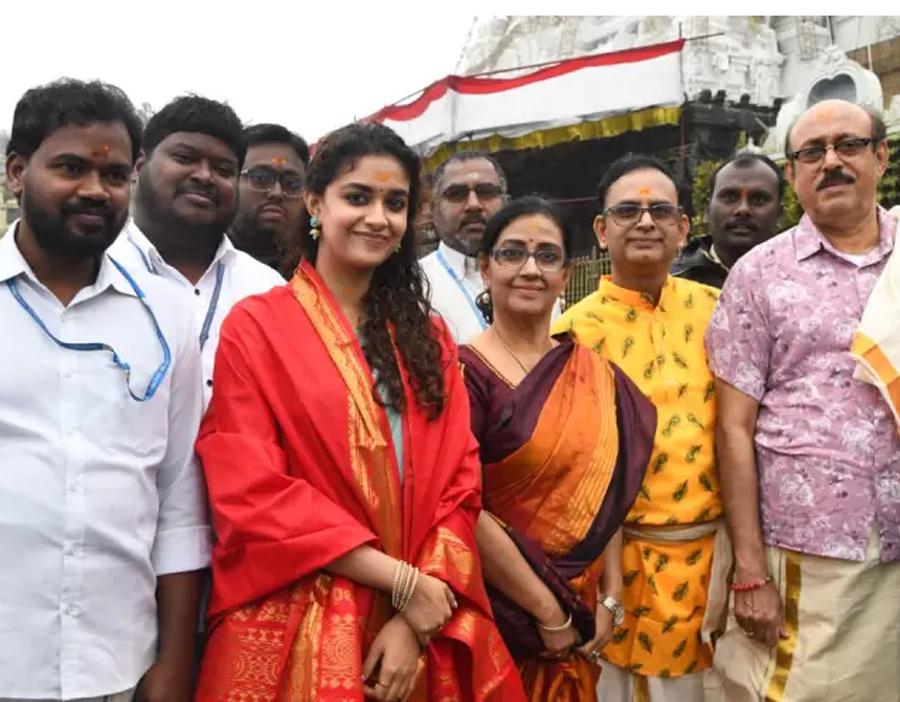 Keerthy Suresh confirms her wedding during Spiritual Sojourn