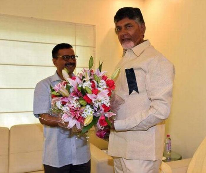 CBN Gives 50 Cr to Kejriwal?