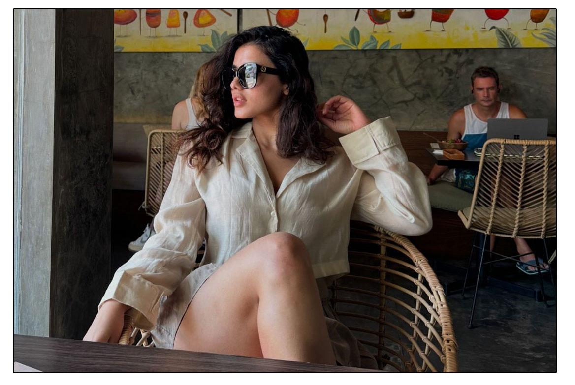 Ketika Sharma Turns Sensuous In White
