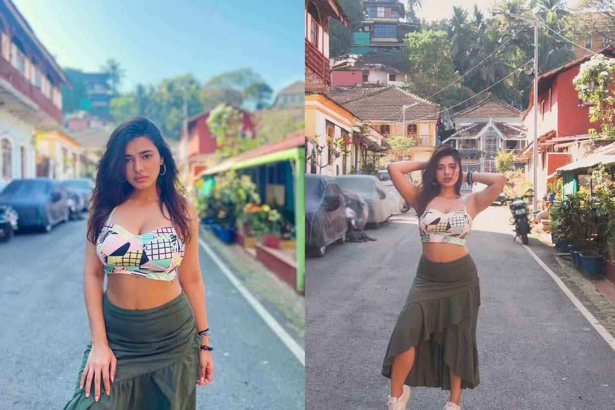 Ketika Sharma increases temperatures with her curves