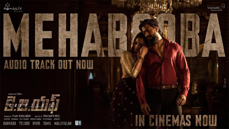 Mehbooba song from KGF2 mesmerizes