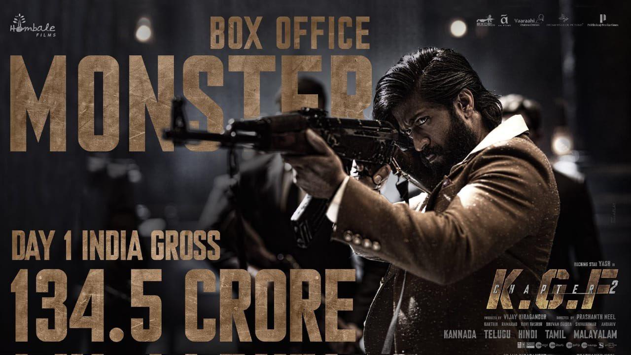 KGF Chapter 2 creates a sensation in Bollywood