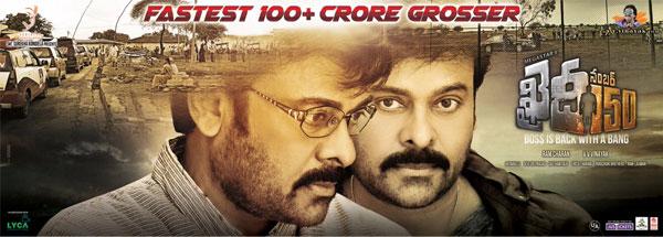 Khaidi No.150 1st Week WW Shares