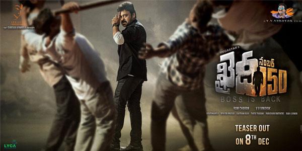 Exact Time Set for Khaidi 150 Teaser