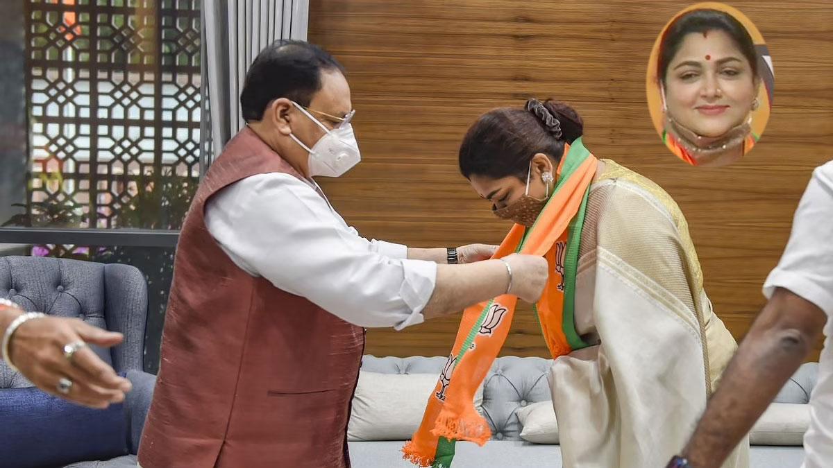 Khushbu Joins BJP, Trolls Call Her Opportunist