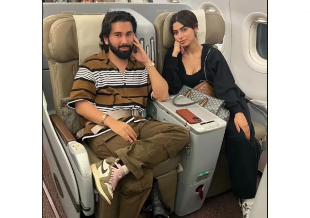 Khushi Kapoor enjoying with Orhan Awatramani in Dubai