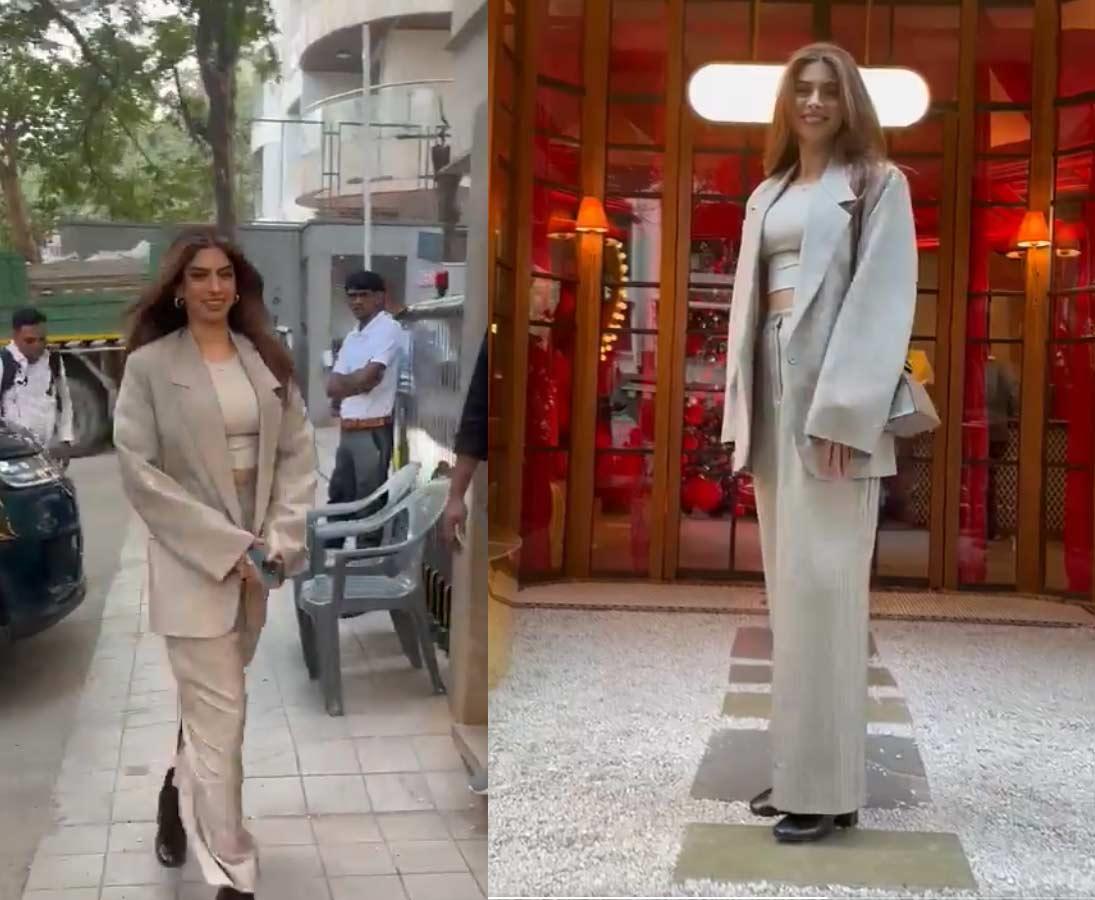 Pic Talk: Khushi Kapoor rocks in a suit wear