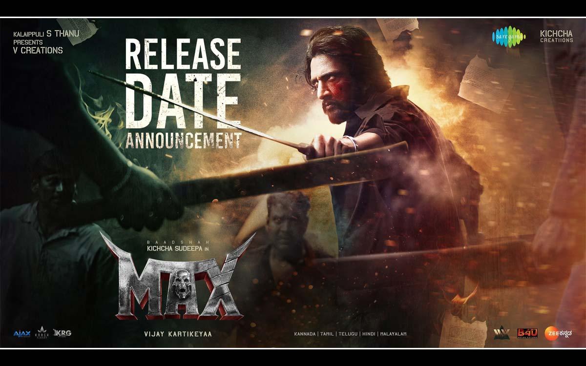 Kichcha Sudeep MAX releasing on 25 December