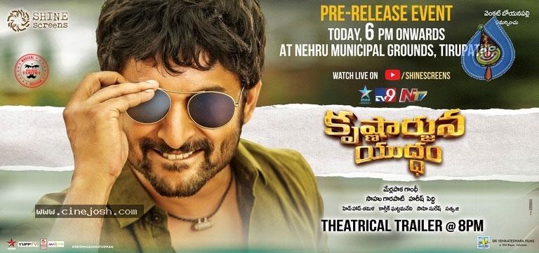 Krishnarjuna Yuddham Trailer Review