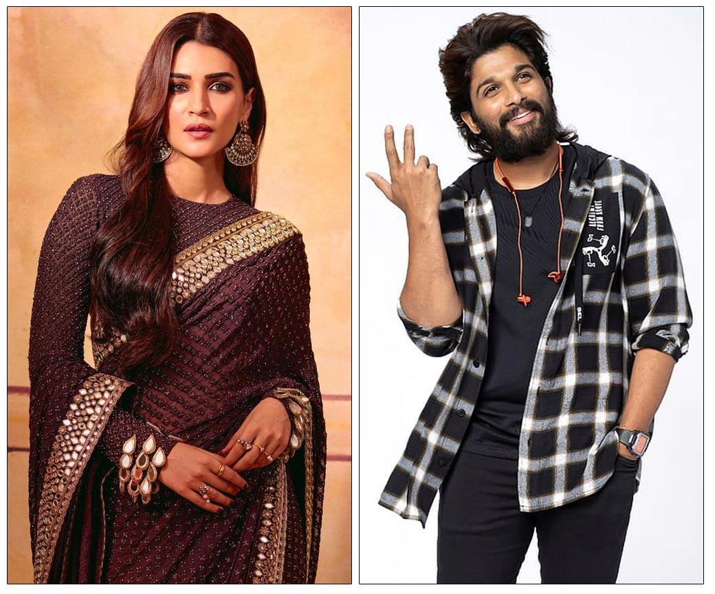 Kriti Sanon Dreams Of Romancing Allu Arjun