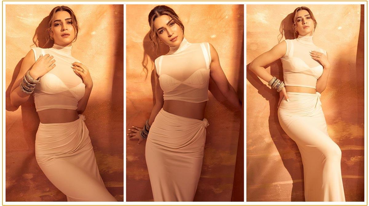 Kriti Sanon Captures All In White