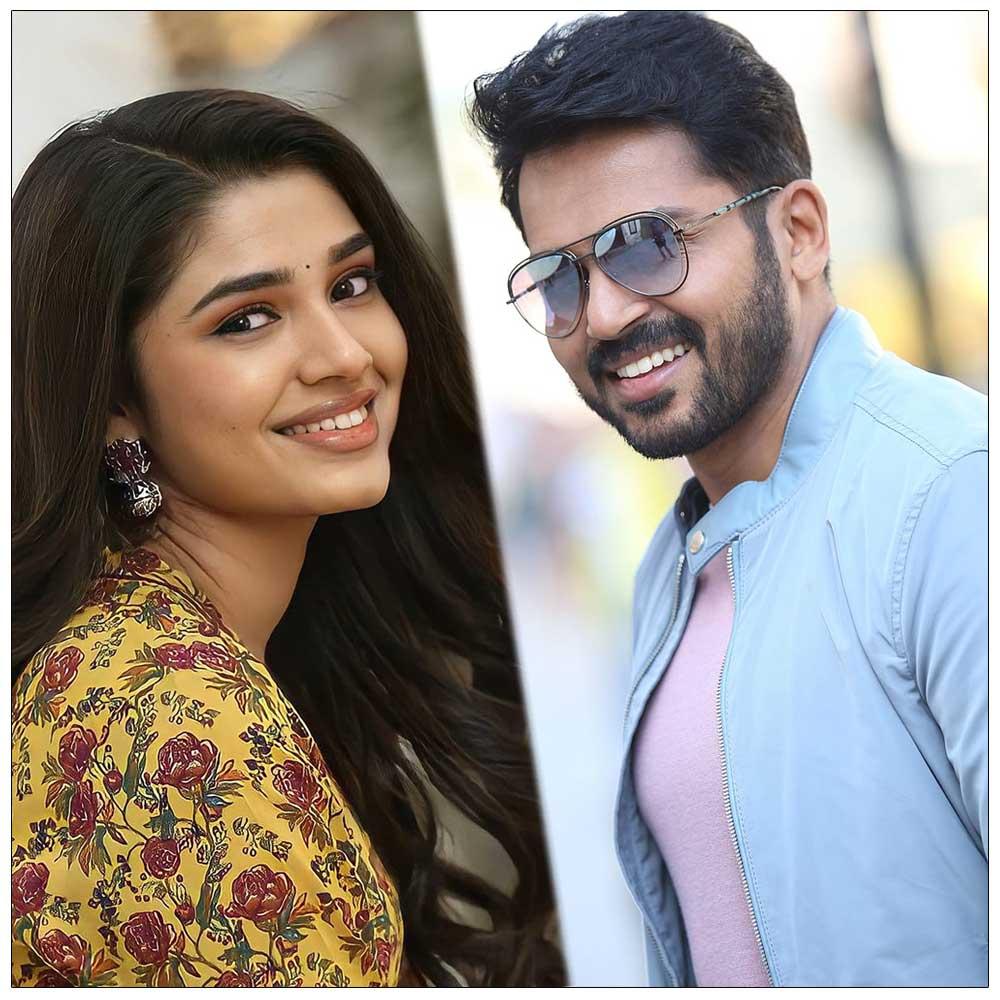 Krithi Shetty enters Karthi project