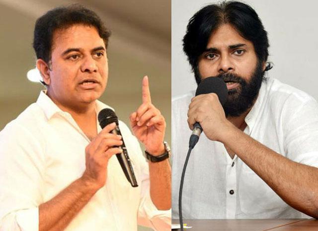 Pawan Changes Voice, KTR Retorts