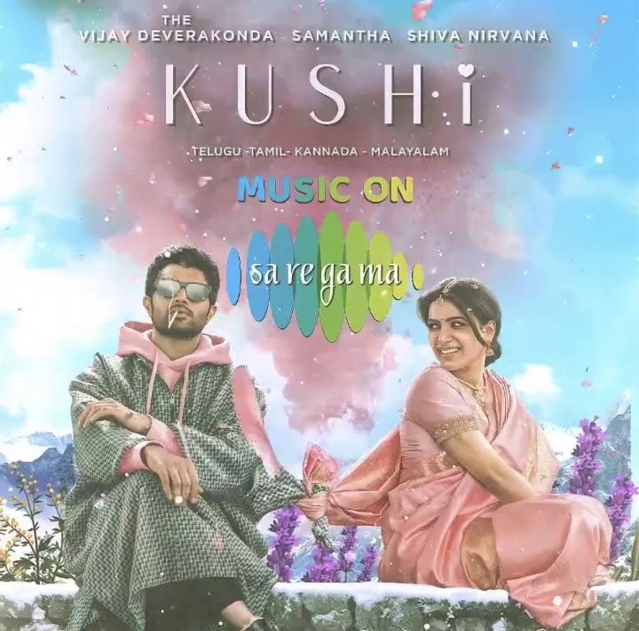 Kushi audio rights fetch a fancy sum