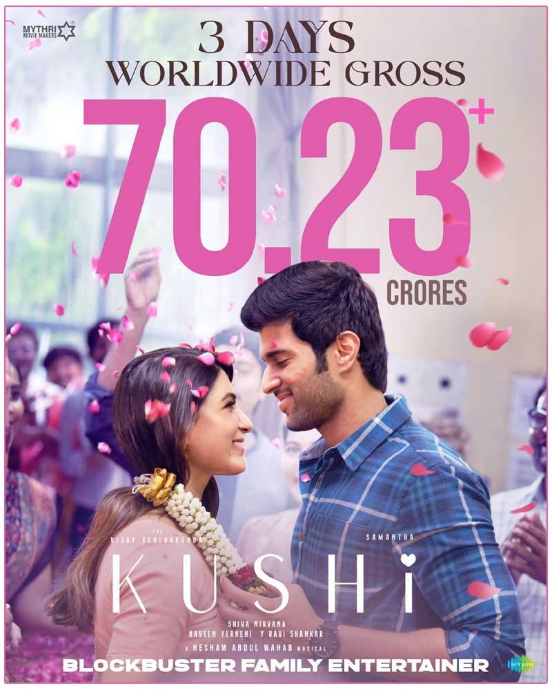 Kushi Three Days Collections Worldwide
