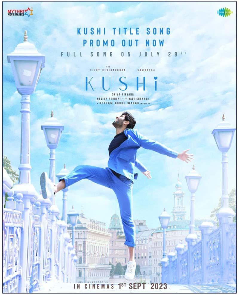 Kushi Title Song Promo Excites