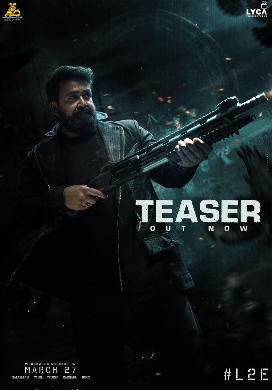 L2 Empuraan Teaser Released In A Grand Event By Mammootty