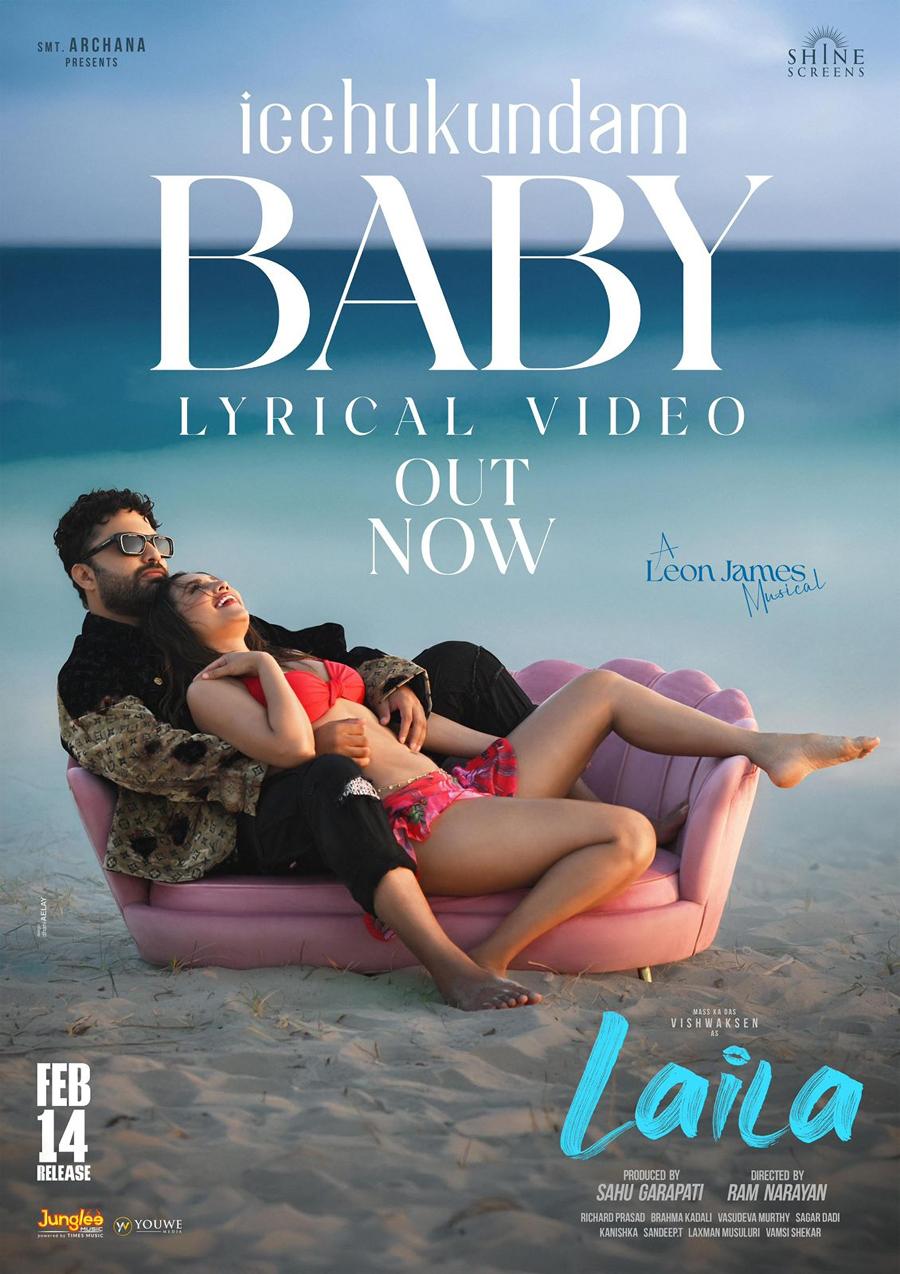 Laila Second Single Icchukundham Baby Released