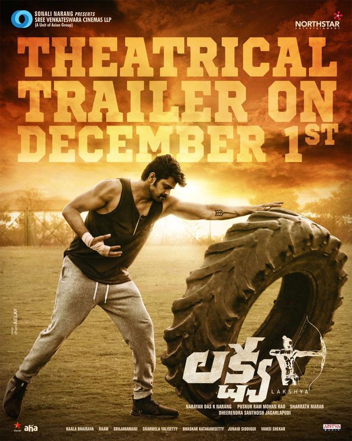 Lakshya readies for theatrical trailer strike