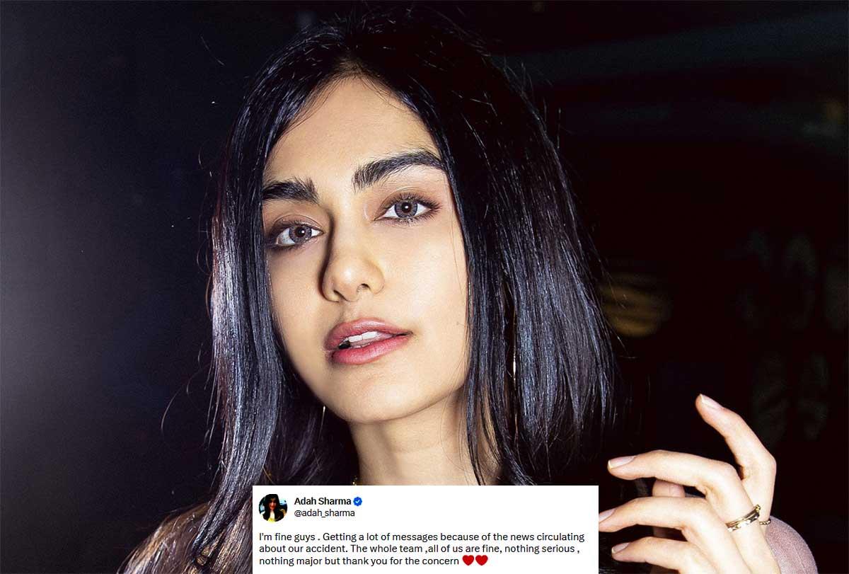Adah Sharma about her accident