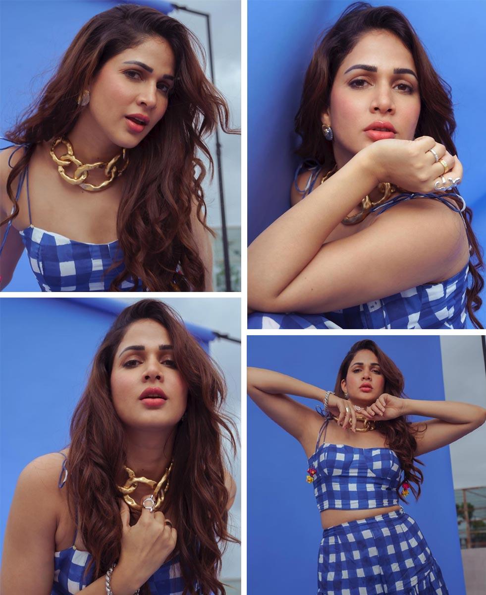 Lavanya Tripathi Sizzles In Blue