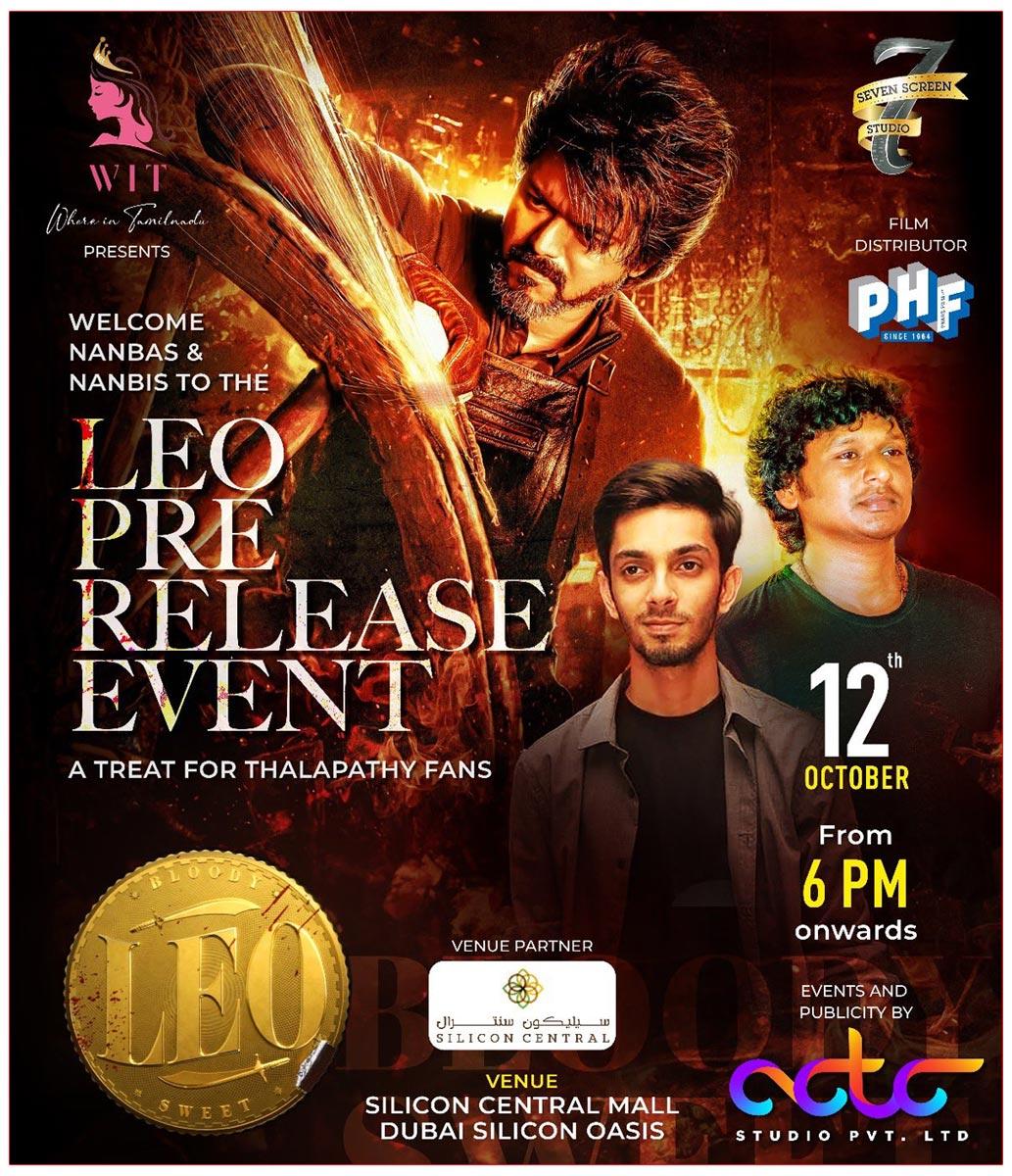 LEO Pre Release Event Details Out