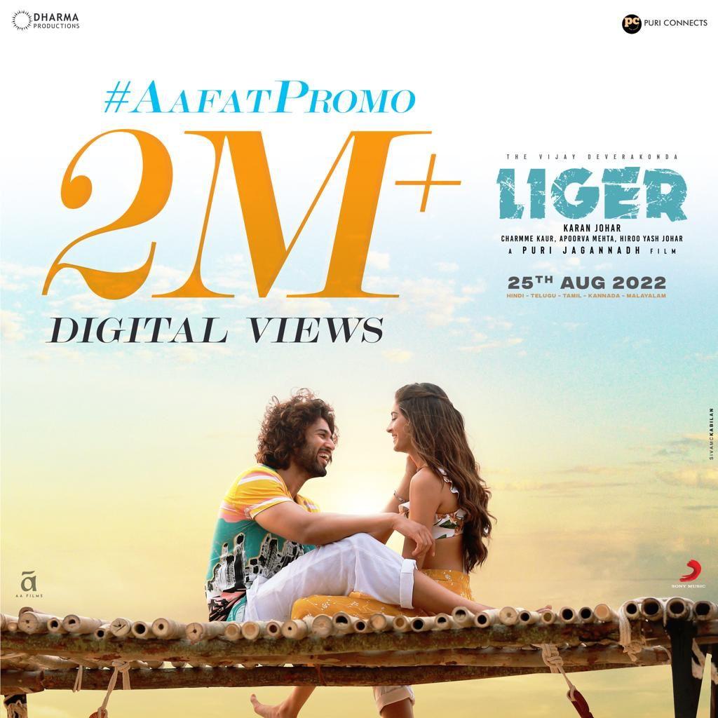 Liger: Aafat song treat arriving