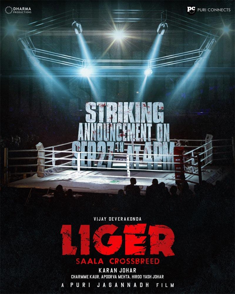 Liger readies for a strike