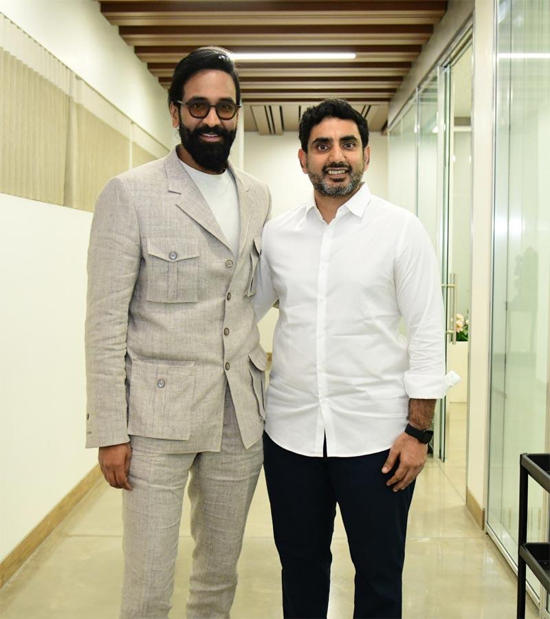 Manchu Vishnu meets Minister Nara Lokesh