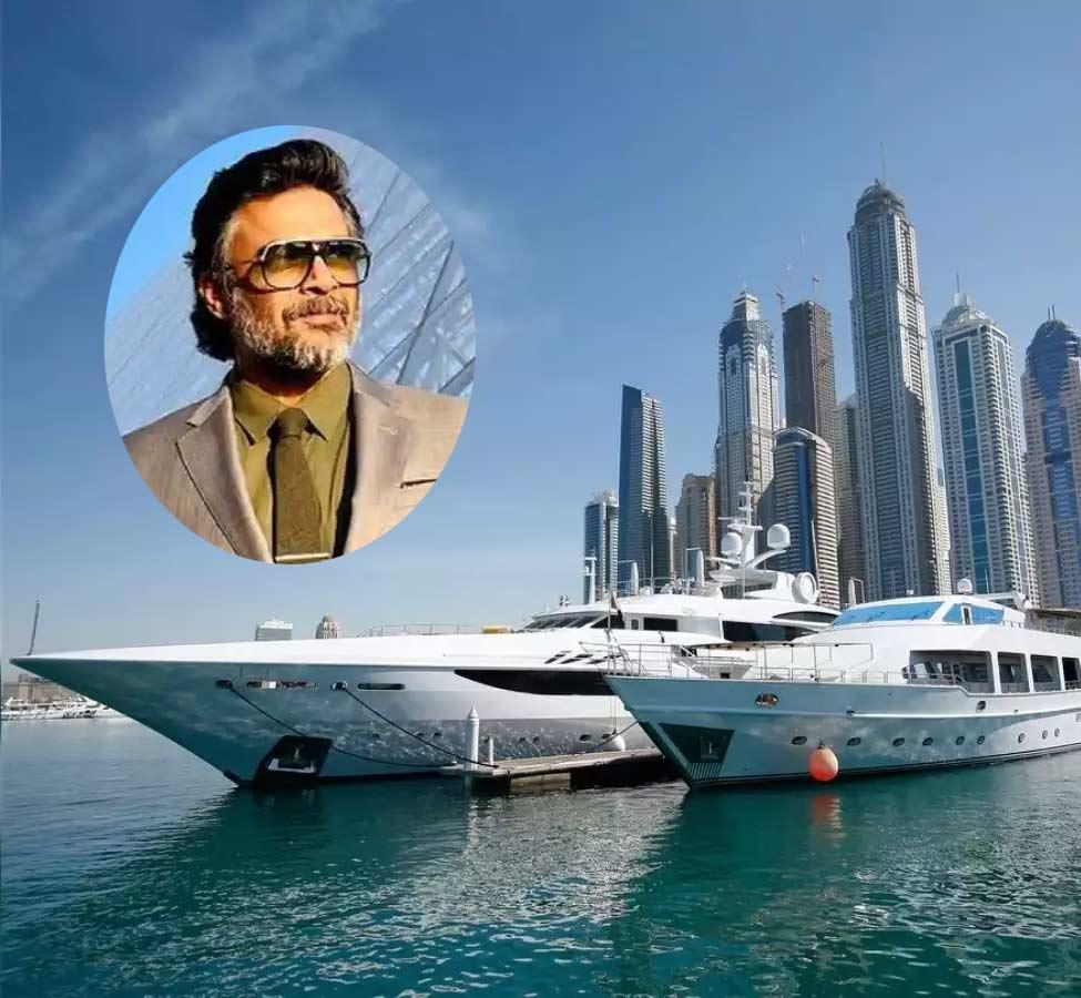 Madhavan Bought Expensive Yatch, Parked In Dubai