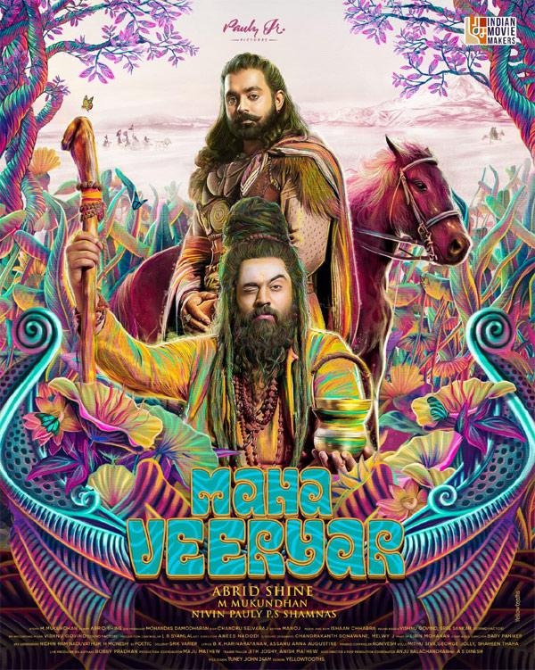 First Look Poster of Nivin Pauly Starrer, Mahaveeryar Unveiled