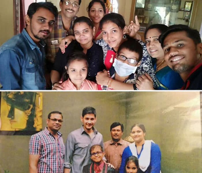 Mahesh Great Charity on a Child