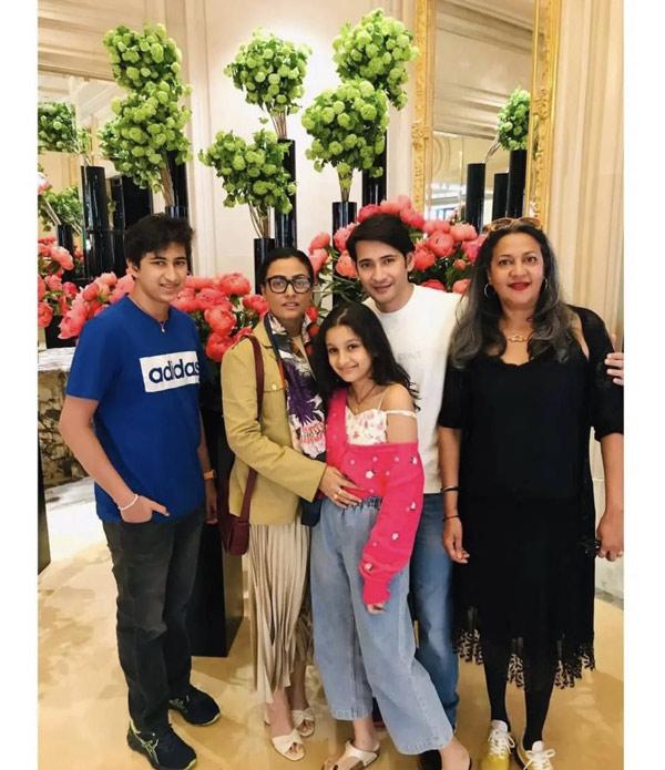 Mahesh Babu in vacation mood