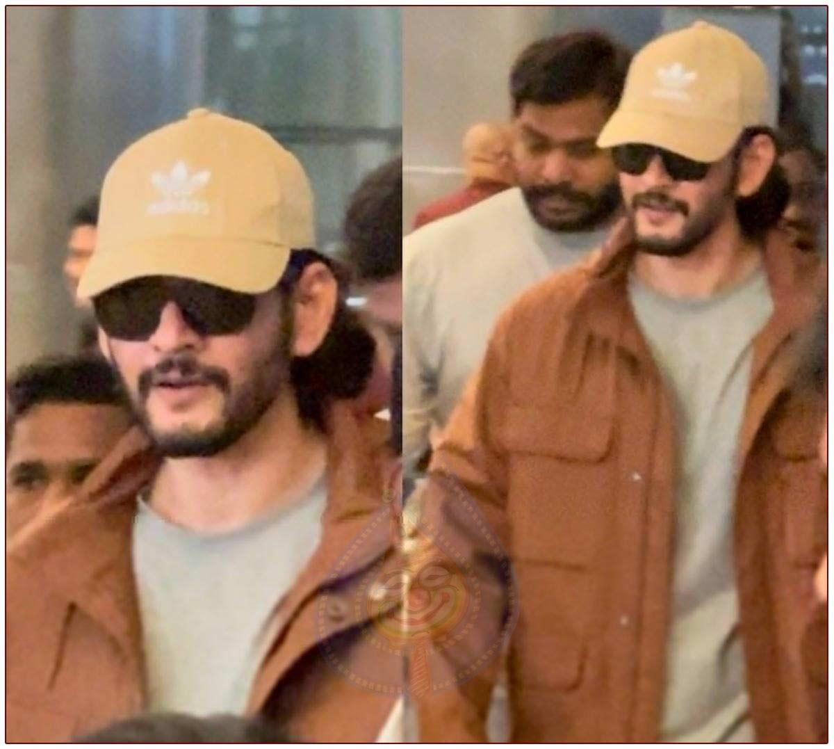 Mahesh lands in Hyderabad