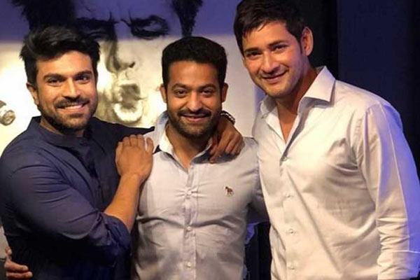 Mahesh On MS With NTR, Charan