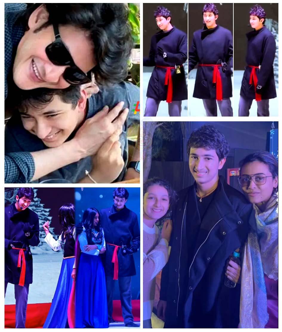 Namrata proud of her son's skills