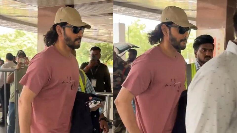 Mahesh spotted in Mumbai