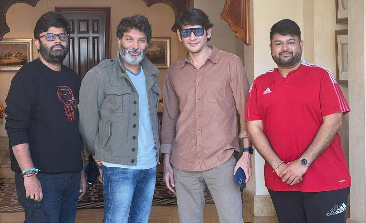 Mahesh Babu's work and chill in Dubai