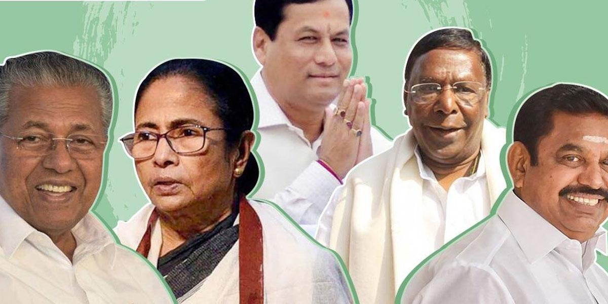 Mamatha, Stalin, Pinarayi Smile! BJP Bags 2