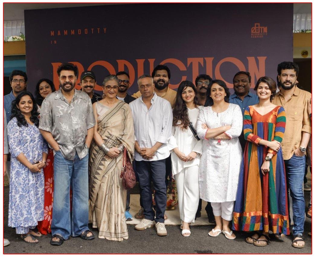 Mammootty - Gautham Menon Film Goes To Sets