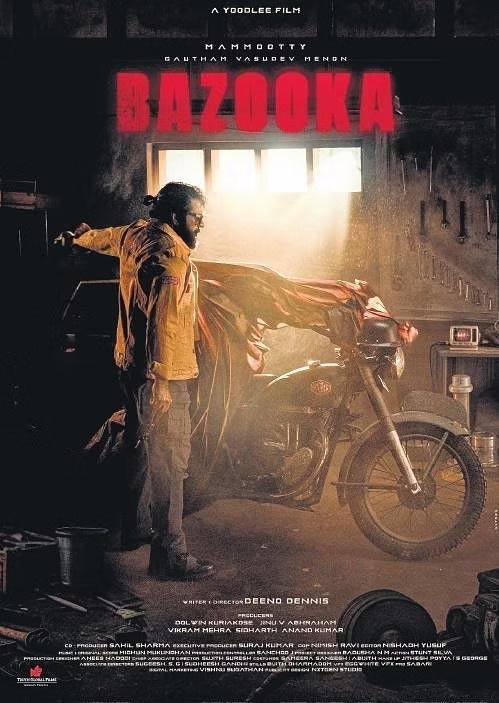 Mammootty Bazooka First Look With Release Date