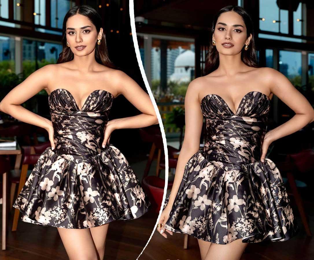 Manushi Chillar turns sensuous in a mini